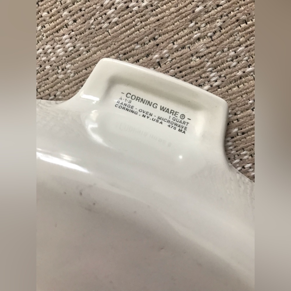 Vintage Corning Ware A-1-B 1 Quart Spice of Life L'Echalote Casserole Dish - Picture 7 of 7